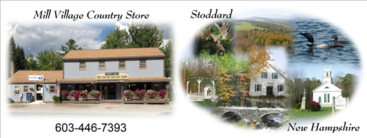 Mill Village Country Store and Stoddard, NH Collage